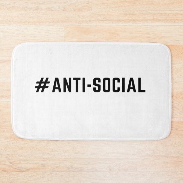 Item preview,  EAT SLEEP HURDLES REPEAT  "#ANTI-SOCIAL" sarcastic quote sticker [P-Q 135][789] designed and sold by HIPNOTIZAR  CRAFTS.