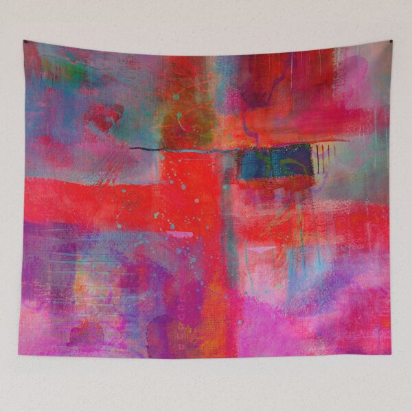 Item preview, Warm, Colorful Abstract Painting Contemporary Art designed and sold by NancyMerkle.