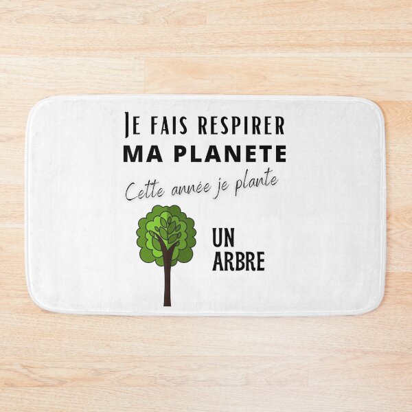 Item preview, I breathe my planet, this year I'm planting a tree designed and sold by mgconseils.