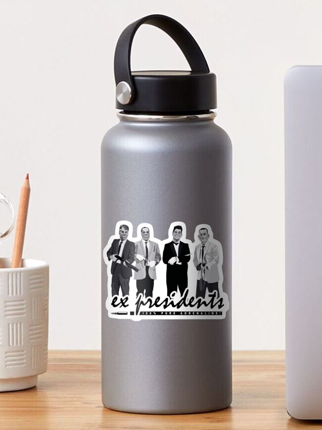 Thumbnail 1 of 3, Sticker, ex presidents (100% pure adrenaline) designed and sold by mayerarts.