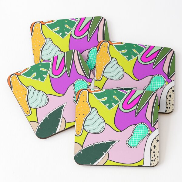 Item preview, Neon Abstract Jungle designed and sold by CathyRP.