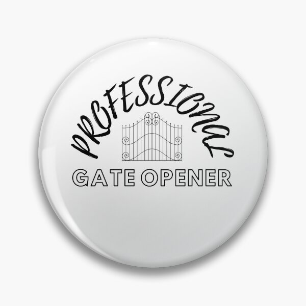 Item preview, Professional Gate Opener, Security guard,  Gate sign, Door security, Gate keeper, Professional Guard designed and sold by T. MINISTRY.