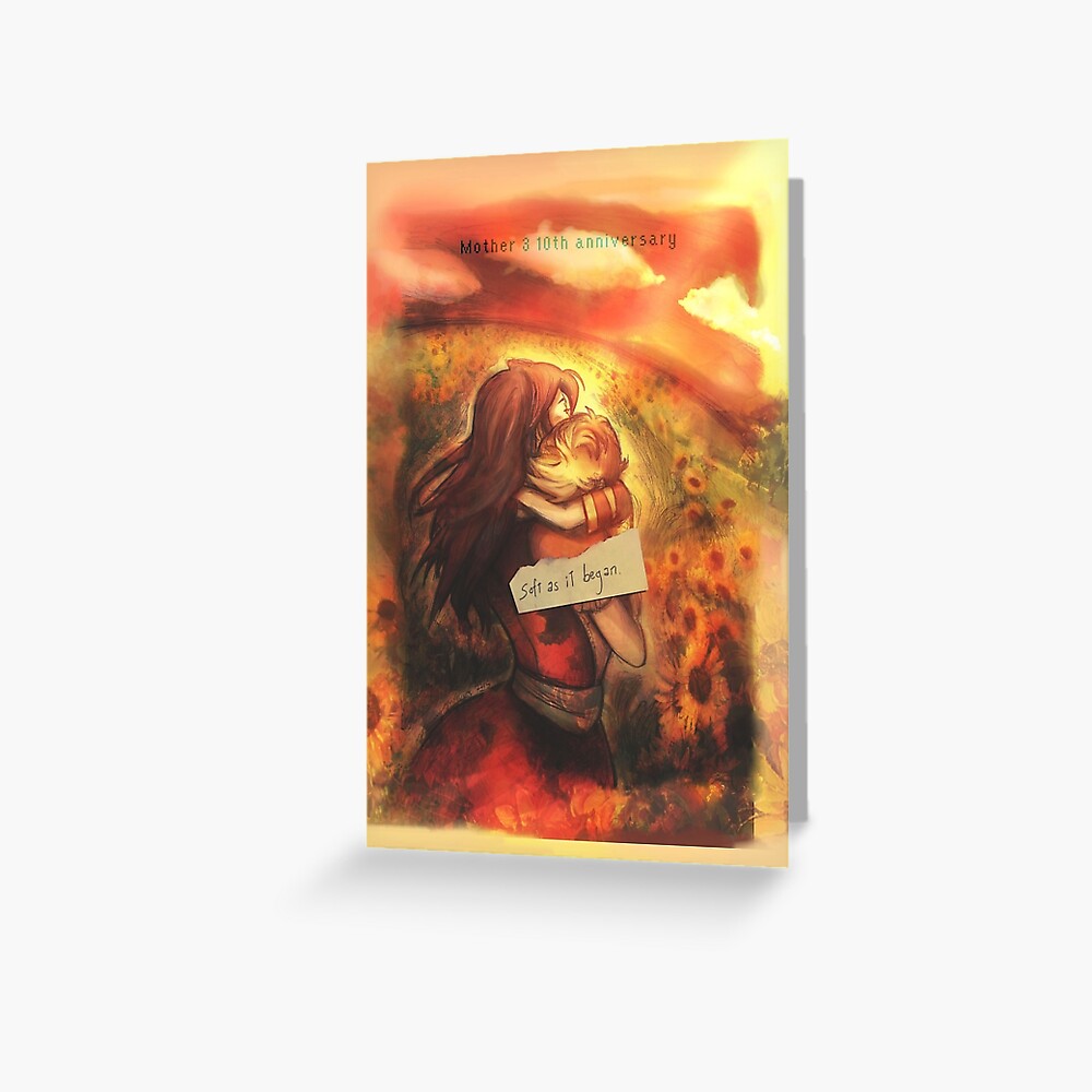 Soft as It Began: Mother 3 10th anniversary Greeting Card