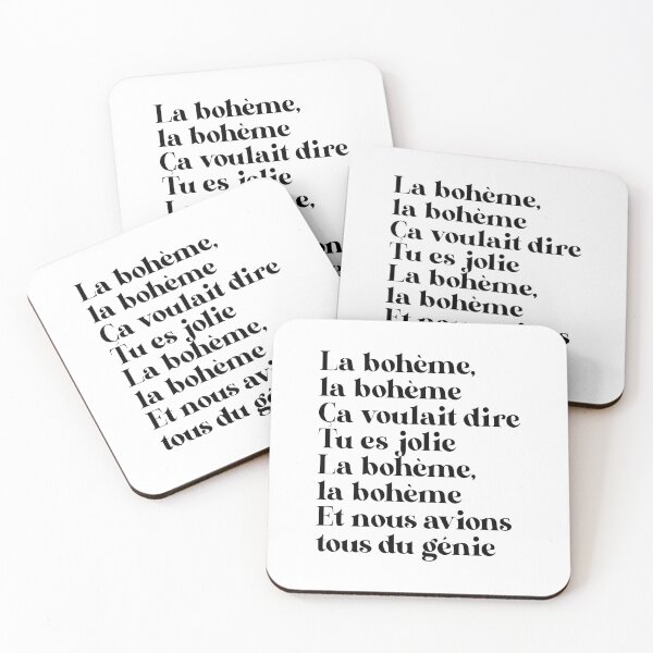 Item preview, La Bohème 3 (black) designed and sold by didijuca.