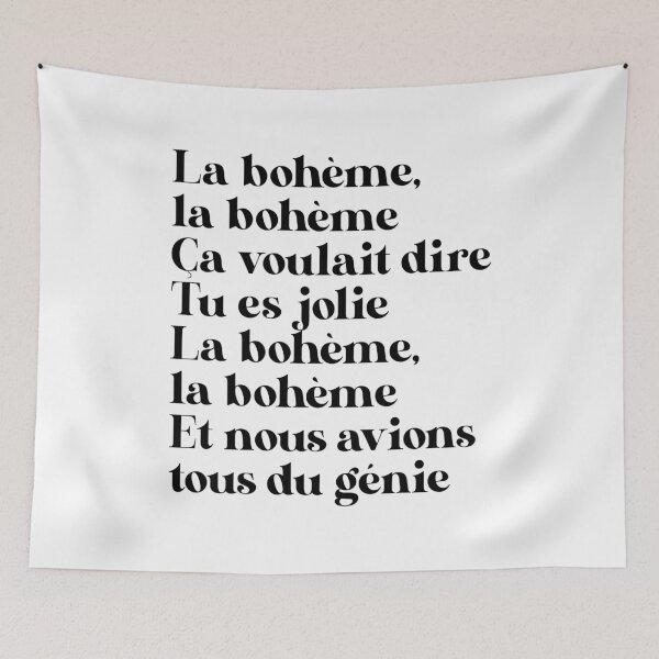Item preview, La Bohème 3 (black) designed and sold by didijuca.