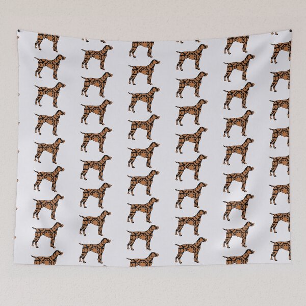 Item preview, German Shorthaired Pointer Dog Mandala Cute Artistic Brown Puppy Drawing designed and sold by clothesy7.
