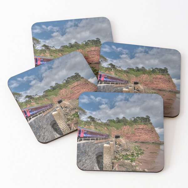 Item preview, Train between Teignmouth and Dawlish designed and sold by rosiephotos.