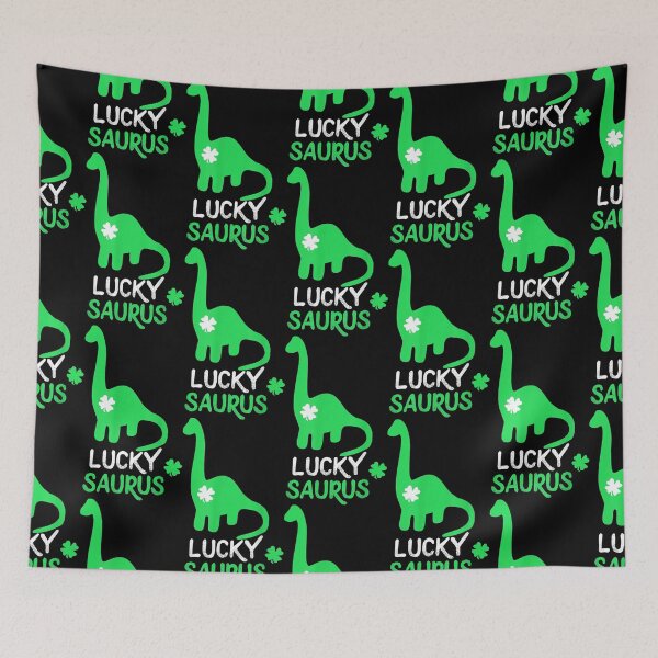 Item preview, Saint Patrick's Lucky Dinosaur designed and sold by Letters-Art.