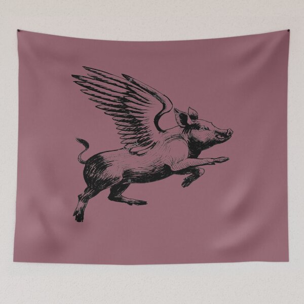 Item preview, Flying Pig | Funny Pig | Pig Gifts | Funny Shirts | Farm  | Cute | Womens  | Mens  designed and sold by Art10Shop.