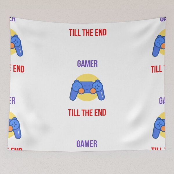 Item preview, gamer till the end designed and sold by Krishangdavda.