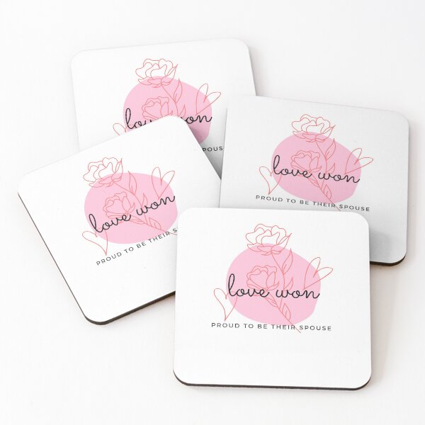 Item preview, love won - proud to be their spouse designed and sold by gnattynat.