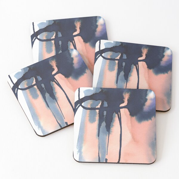 Item preview, Abstract Watercolor Painting With Organic Shapes designed and sold by gamboling.
