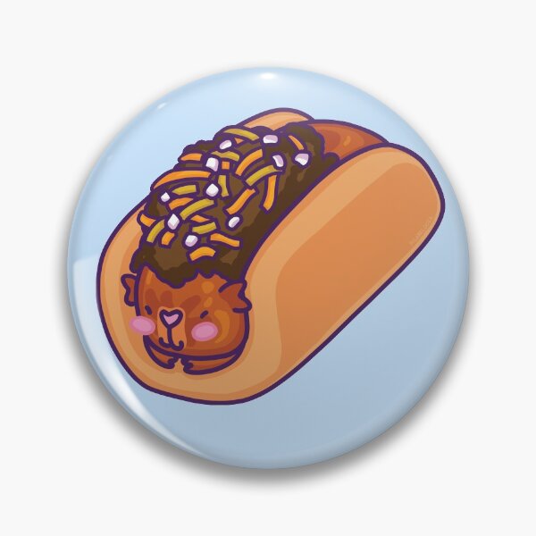 Item preview, Chili Dog Guinea Pig  designed and sold by Pigapalooza.