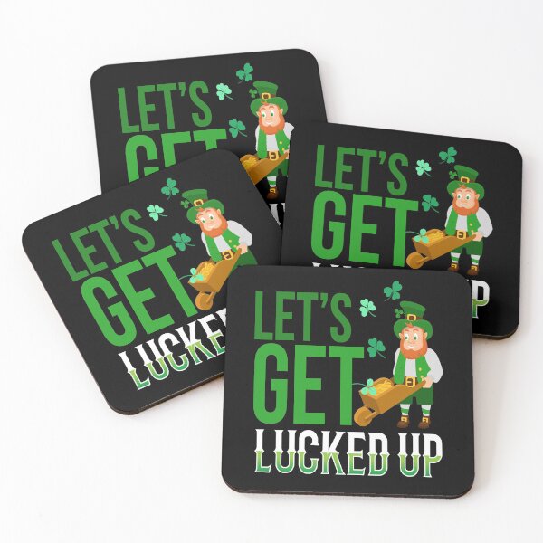 Item preview, Lets Get Lucked Up St Patricks Day Ireland designed and sold by MooonTees.
