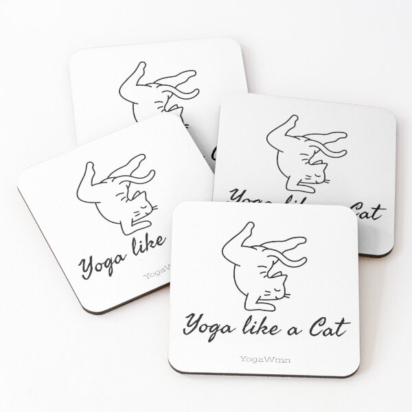 Item preview, Yoga like a Cat  designed and sold by Yogawoman.