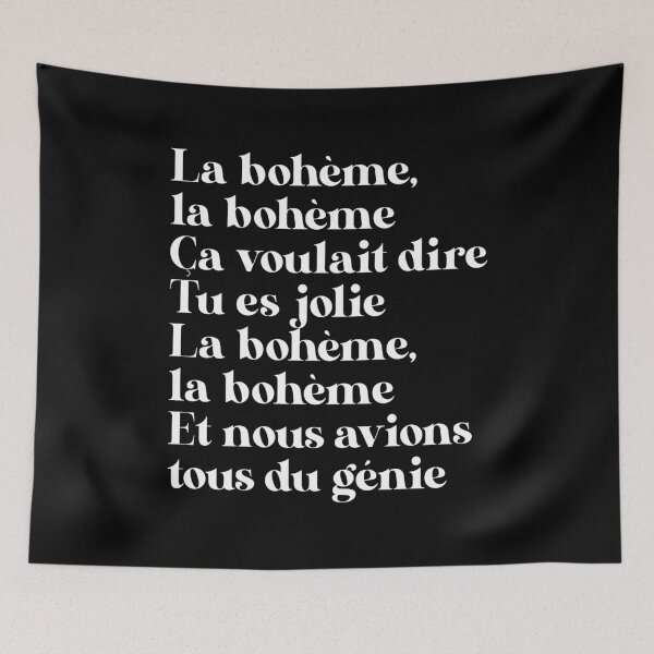 Item preview, La Bohème 3 (white) designed and sold by didijuca.