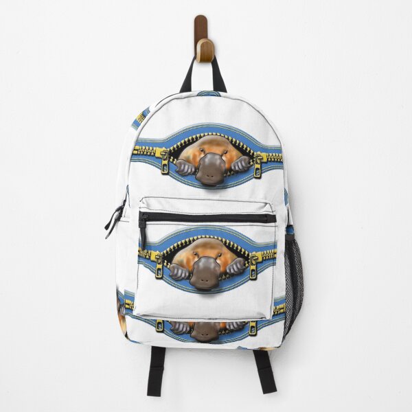 Item preview, Cute platypus peeking out from the zipper designed and sold by Xdelacra.