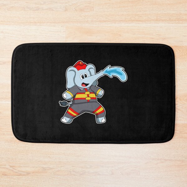Item preview, Elephant as Firefighter with Hose designed and sold by Snabdesign84.