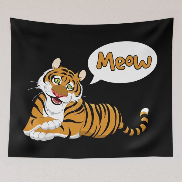 Item preview, Cat vs Tiger designed and sold by Nesro34.