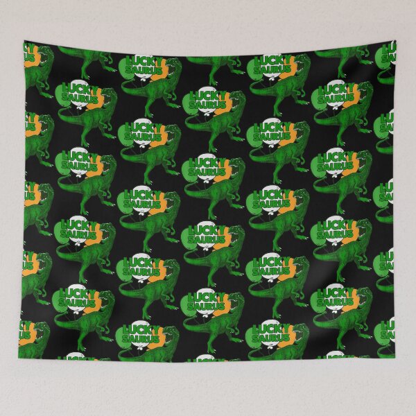 Item preview, Saint Patrick's Lucky Dinosaur designed and sold by Letters-Art.