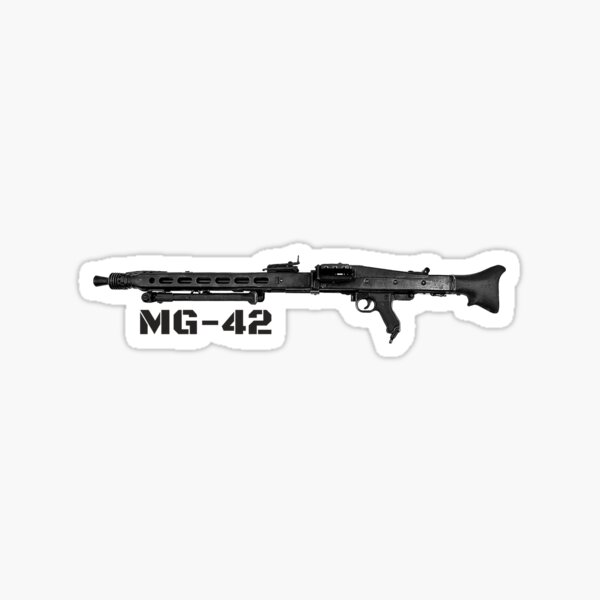 MG-42 Maschinengewehr 42 Sticker