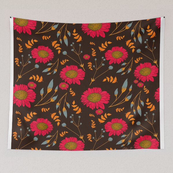 Item preview, Bright flowers designed and sold by AlineOAtelier.