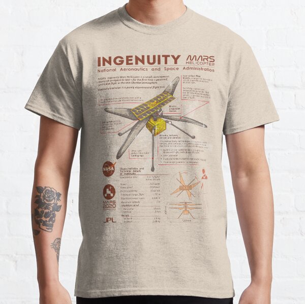 Nasa's Ingenuity helicopter Classic T-Shirt
