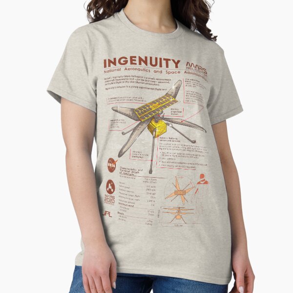 Nasa's Ingenuity helicopter Classic T-Shirt