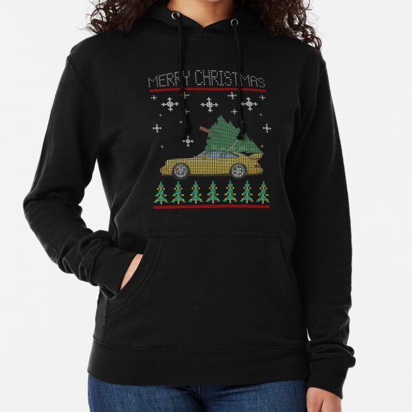 Porsche Weihnachten PORSCHE WEIHNACHTEN Leichter Hoodie
