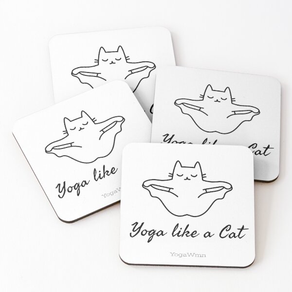 Item preview, Yoga like a Cat  designed and sold by Yogawoman.
