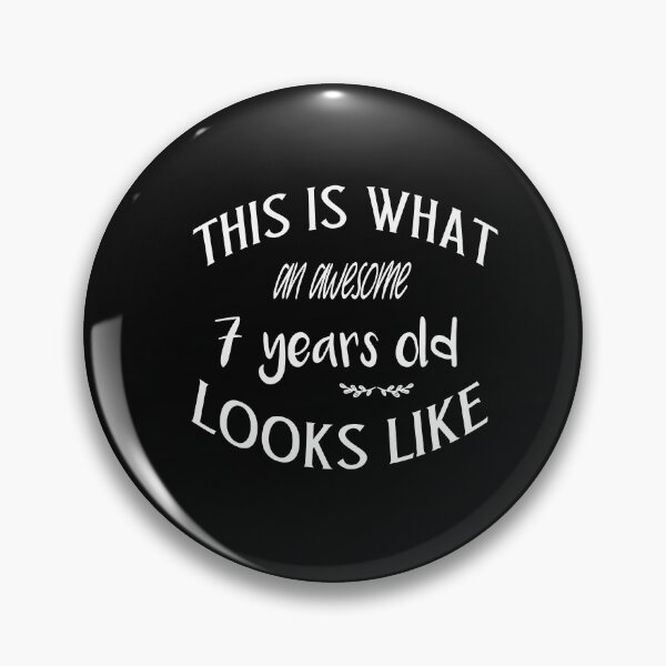 Item preview, This Is What An Awesome 7 Year Old Looks Like t-shirt designed and sold by Ikgha.