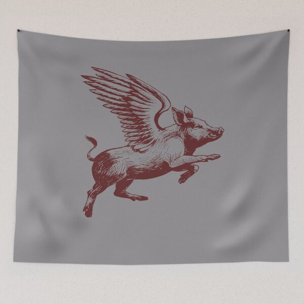 Item preview,  Flying Pig | Funny Pig | Pig Gifts | Funny Shirts | Farm  | Cute | Womens  | Mens  designed and sold by Art10Shop.