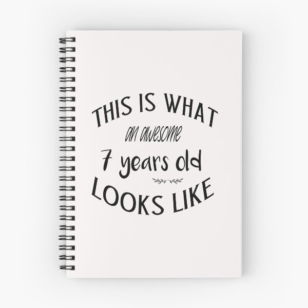 Item preview, This Is What An Awesome 7 Year Old Looks Like t-shirt designed and sold by Ikgha.