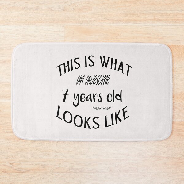 Item preview, This Is What An Awesome 7 Year Old Looks Like t-shirt designed and sold by Ikgha.