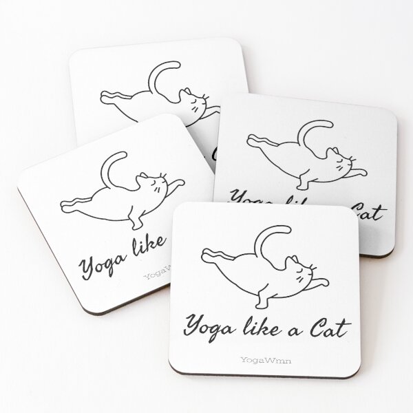 Item preview, Yoga like a Cat  designed and sold by Yogawoman.