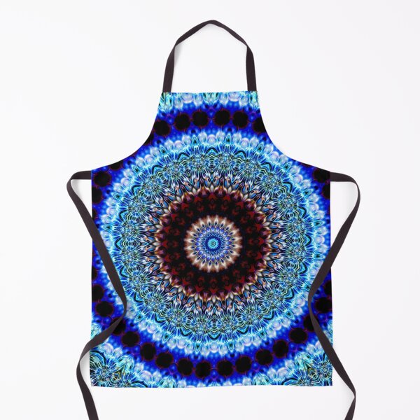 Item preview, Magic Ripples Kaleidoscope Mandala - Blue designed and sold by EDDArt.