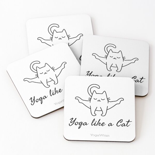 Item preview, Yoga like a Cat  designed and sold by Yogawoman.