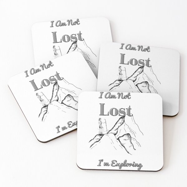 Item preview, i m not lost i m on an adventure and i m exploring designed and sold by harry mac.