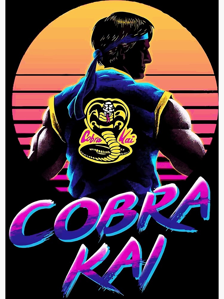 &ldquo;red cobra kai fanart&rdquo; Art Print for Sale by denesikjakayla | Redbubble