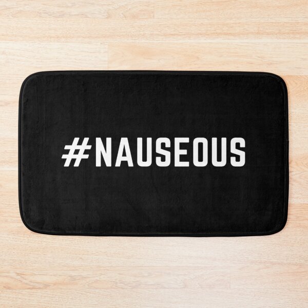 Item preview, Eat sleep hurdles repeat "#NAUSEOUS" sarcastic quote sticker [P-Q 140B][800] designed and sold by HIPNOTIZAR  CRAFTS.