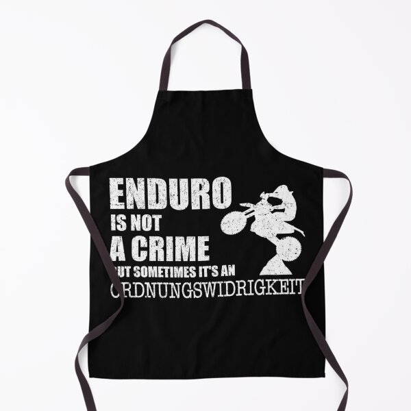 Item preview, Enduro Is Not A Crime But Sometimes It's An Administrative Offense designed and sold by decent-design.