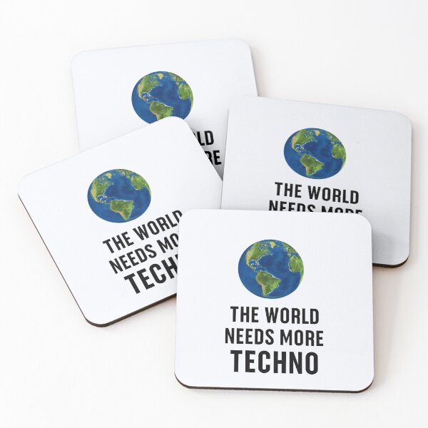 Item preview, Word Needs More Techno | Techno Music | Techno Clothing | Electronic Music Joke | Funny Dance Music Gift designed and sold by niceb00y.