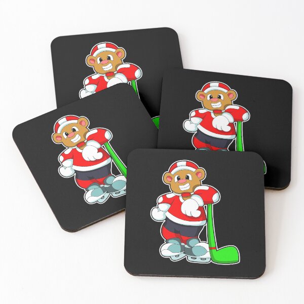 Item preview, Bear at Ice hockey with Ice hockey stick designed and sold by Snabdesign84.