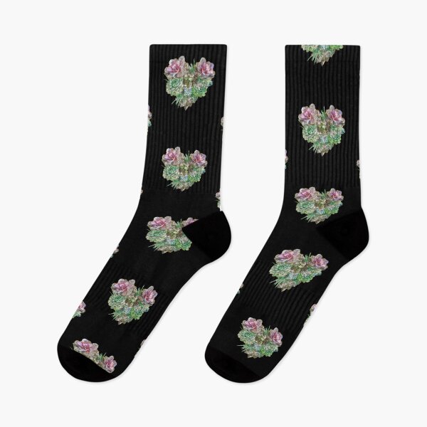 Item preview, Succulent plant heart with aloe, watercolor effect, a good gift for plant lovers designed and sold by Collagedream.
