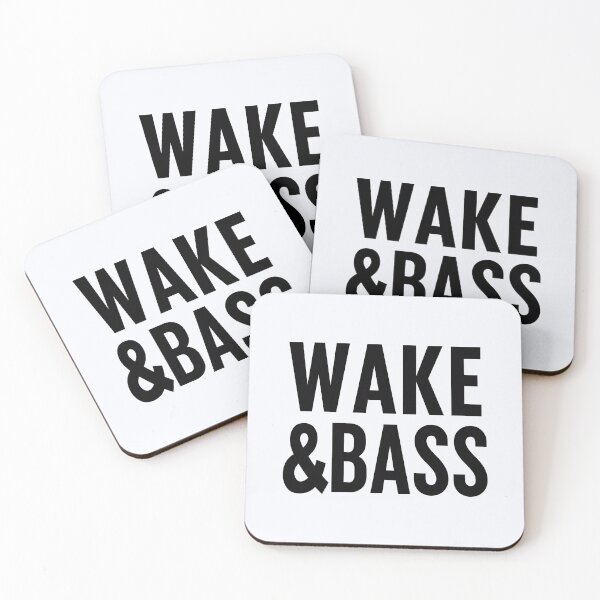 Item preview, Wake & Bass | Techno Music | Techno Clothing | Electronic Music Joke | Funny Dance Music Gift designed and sold by niceb00y.