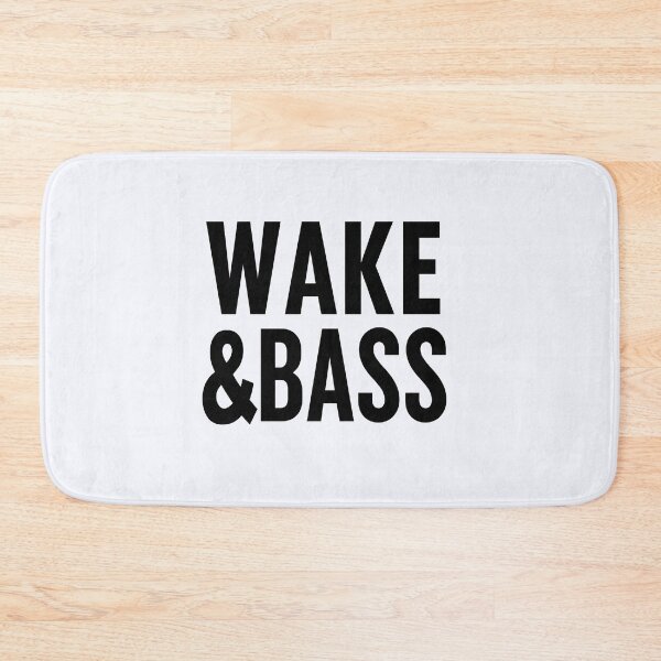 Item preview, Wake & Bass | Techno Music | Techno Clothing | Electronic Music Joke | Funny Dance Music Gift designed and sold by niceb00y.