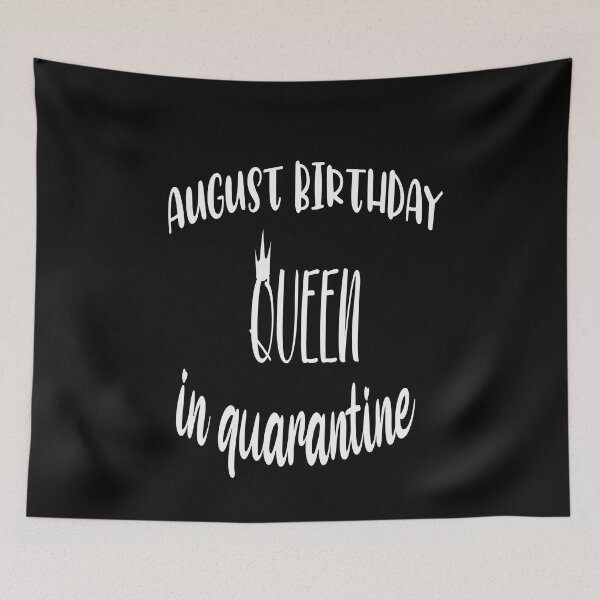 Item preview, August Birthday Queen In Quarantine Essential T-Shirt designed and sold by Ikgha.