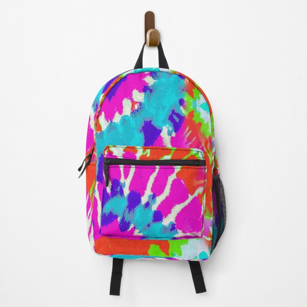 Item preview, Flower Power Batik Double Spiral grunge Neon Colored designed and sold by EDDArt.