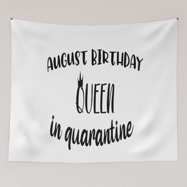 Item preview, August Birthday Queen In Quarantine Essential T-Shirt designed and sold by Ikgha.