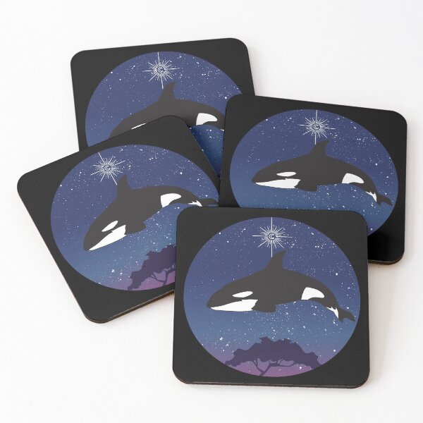 Item preview, Skywhale, Whale in the night sky designed and sold by fra02.
